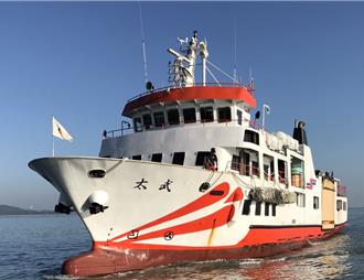 金門情牽台東 贈綠島除役太武輪續離島接駁使命