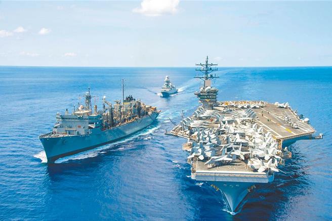 中東情勢升高，伊朗將對以色列發動攻擊，美軍艾森豪航艦進駐紅海北部戒備。（摘自艾森豪號航空母艦網站）
