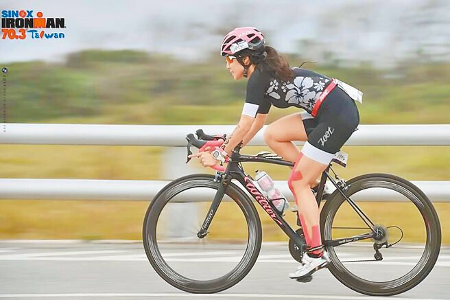 李詹瑩熱衷運動。（凱特經紀提供）