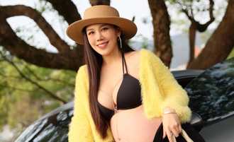 杨晨熙平安产下女儿！尪坚持陪产「眼眶泛泪」亲手剪脐带