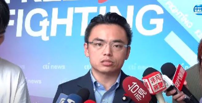 国民党团书记长洪孟楷。 （取自中时新闻网影片）