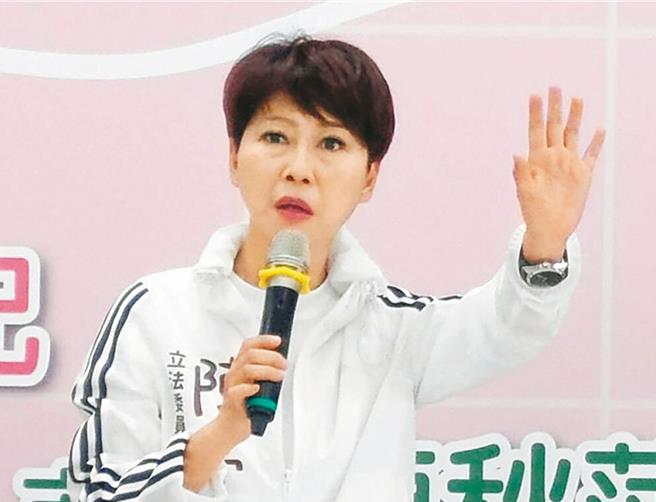 民進黨台南市黨部主委選舉15日開始領表登記，立委陳亭妃15日上午透過臉書公開表示，她不會推派任何所謂的「代理人」出來選主委。（資料照片）