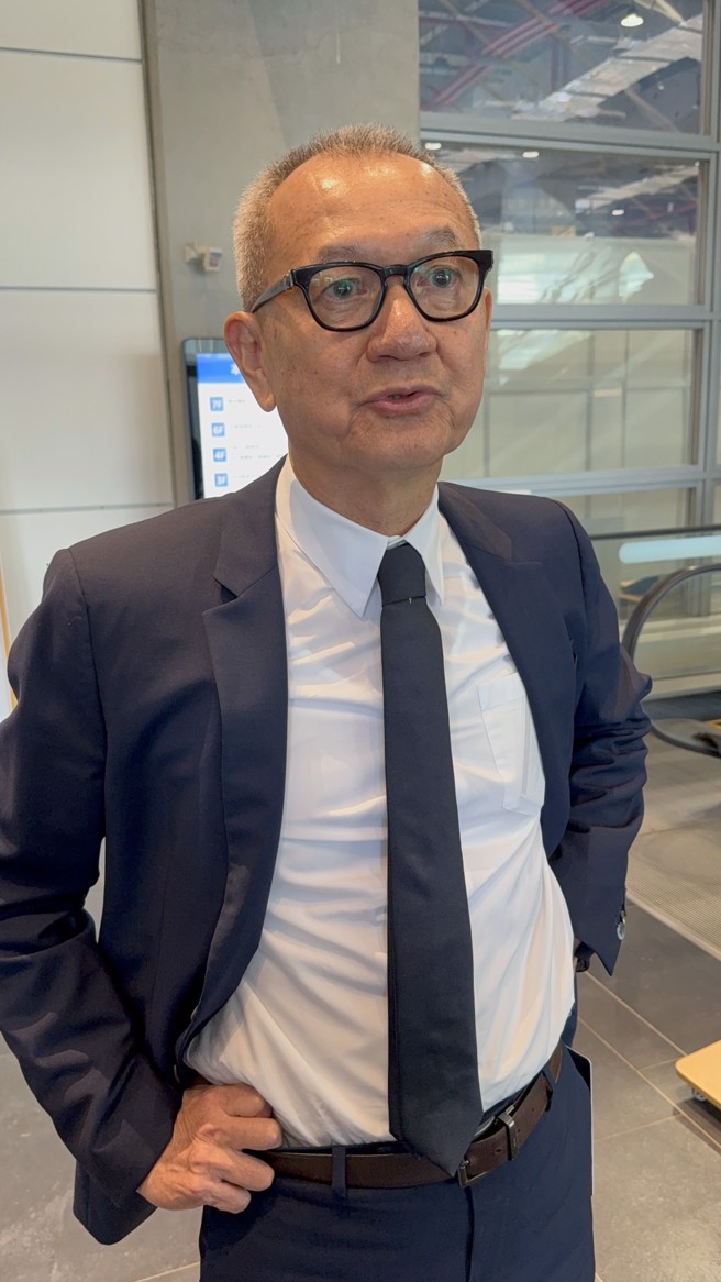 圖為國巨董事長陳泰銘（資料照／彭媁琳攝）