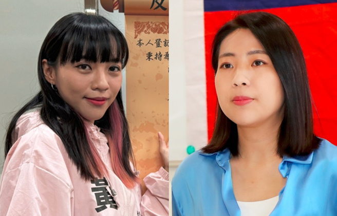 民进党立委黄捷(左)质疑国民党立委徐巧芯(右)年增400万存款，金流可疑，媒体人朱凯翔试算徐巧芯夫妻收入后认为合理，反指黄捷一个人赚，财产也增加约两百万元，跟徐也差不多。（合成图／柯宗纬摄、资料照）