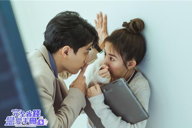 林子闳、郭书瑶璧咚画面成收视亮点。（TVBS提供）