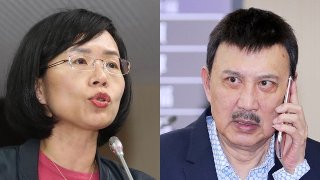 民进党新北市党部主委改选被外界视为2026新北市长选战前哨战，立委苏巧慧（左）及前立委余天（右）都完成登记参选。（中时资料照合成）