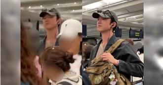 野生吳慷仁現身香港機場　獨自排隊展現公德心