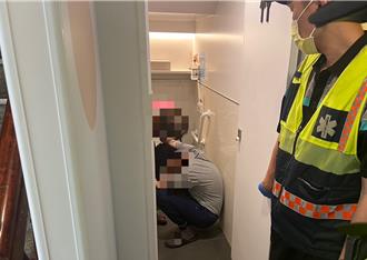 彰化男失蹤多日驚現倒臥超商廁所   警消破門救回一命
