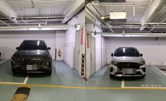 駕駛停車「輪子超出格子」網一看秒懂：羨慕又嫉妒