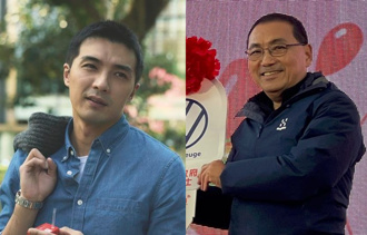 賀軍翔「撞臉侯友宜對照圖」網看呆 他親回：比我帥太多