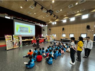 蘆竹分局辦小小警察體驗營 加深幼童識詐及交通安全知識