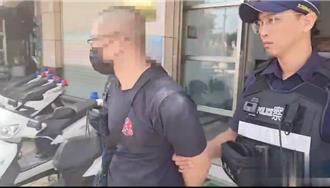 宜蘭毒蟲「HIGH完」闖公寓大樓縱火   逮捕畫面曝光