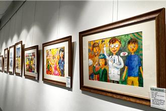 竹縣3校藝術聯展 《藝想天開》展出254件創意作品