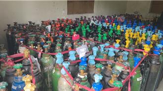 桃市破近年最大宗地下笑氣場 查獲501支笑氣鋼瓶