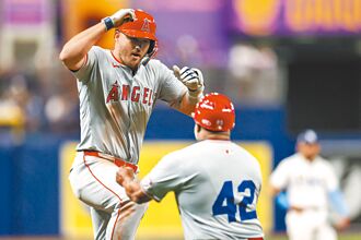 MLB》光芒主場27戰10轟 神鱒帶飛天使