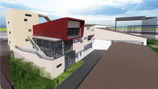 新北市环保局预计在新庄设置第二座智能细分选厂「新庄教育基地」，目前已完成第二次都市计画个案变更，预计2026年完工。（新北市环保局提供）