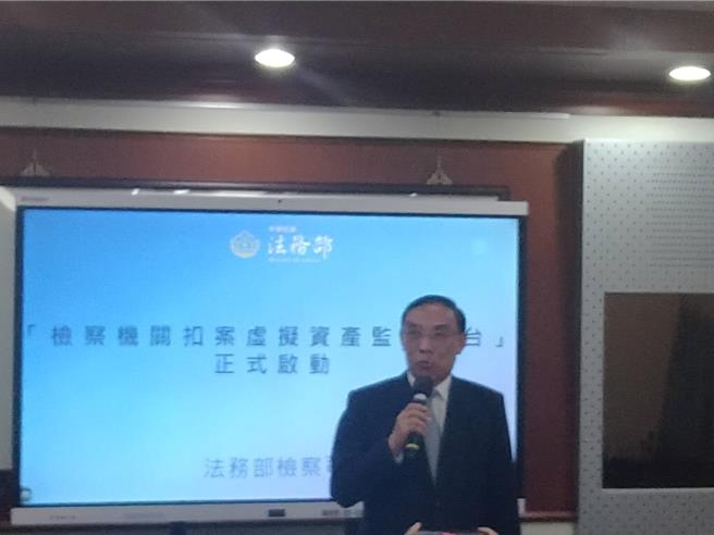 法务部长蔡清祥（陈志贤摄）