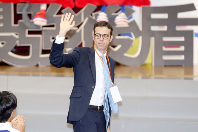 法国在台协会主任龙烨。（杜宜谙摄）