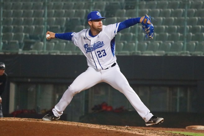 富邦悍将洋投布蓝登。（资料照，富邦悍将提供）