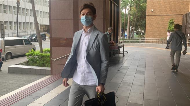 新竹市长高虹安被控浮报国会助理酬金、加班费涉贪案，台北地院今下午传唤高虹安前男友李忠庭作证。（图赖佩璇）