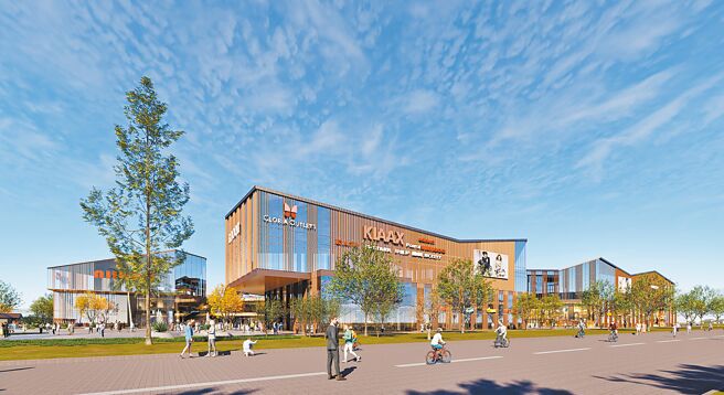 華泰名品城嘉義店Outlet第一期預計在2028年營運。（華泰名品城提供）