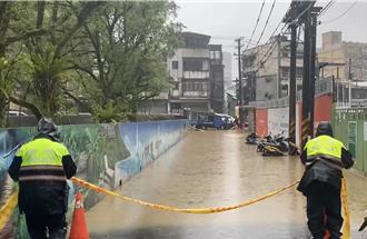 强降雨汐止水淹30公分 工地施工修正排水路造成