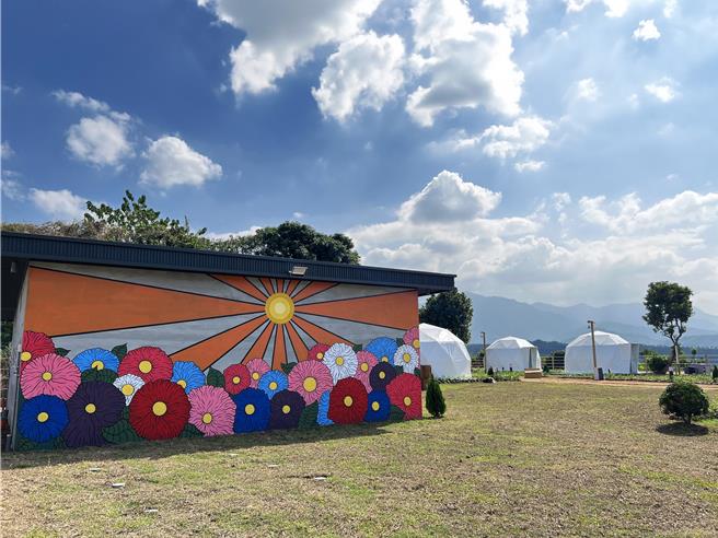 嘉義縣政府文觀局輔導全縣首家合法農牧用地露營場「歸樸露營場」。（歸樸露營場提供／廖素慧嘉縣傳真）