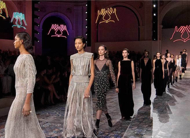 Dior 2024早秋謝幕照。（Dior提供／黃唯淯台北提供）