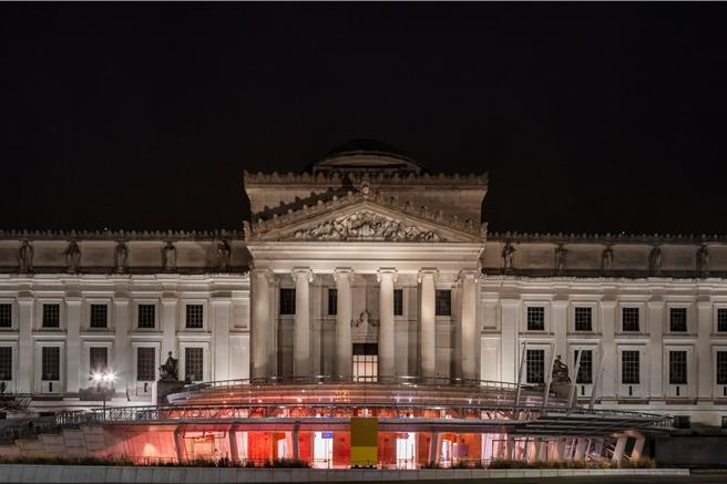 今年早秋大秀選址紐約布魯克林美術館舉辦。（Dior提供／黃唯淯台北提供）