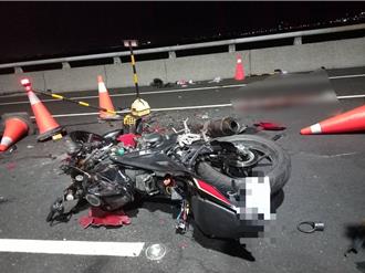 台東中華大橋機車猛撞工程車 2男無生命跡象送醫雙亡