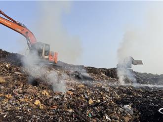 4月第3次！新豐垃圾掩埋場起火 燃燒100平方公尺