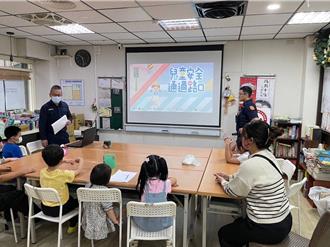 關懷弱勢學童法治教育 八德警前進校園宣導
