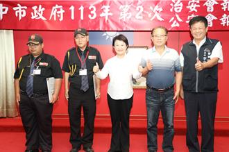 城市英雄！堅守崗位仍挺身而出 盧秀燕表揚英勇保全、外送員