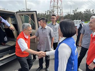 陳建仁「畢業之旅」到雲林　張麗善誠懇致謝2個人