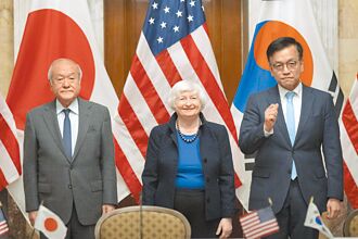 美日韓財長憂亞幣貶 恐聯手干預