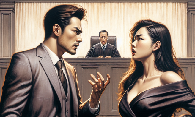 男方控换门锁不让他回家，女方反指：外遇还生女儿，法官判准离婚。（示意图、与本案无关／AI生成）