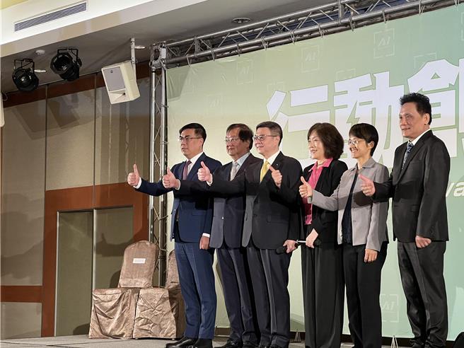 第四波新內閣人事出爐，卓榮泰：民主大聯盟精神是這次組閣最高原則。（曾薏蘋攝）