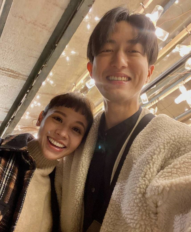 黄姵嘉、邱昊奇结束两年多感情。（摘自黄姵嘉IG）