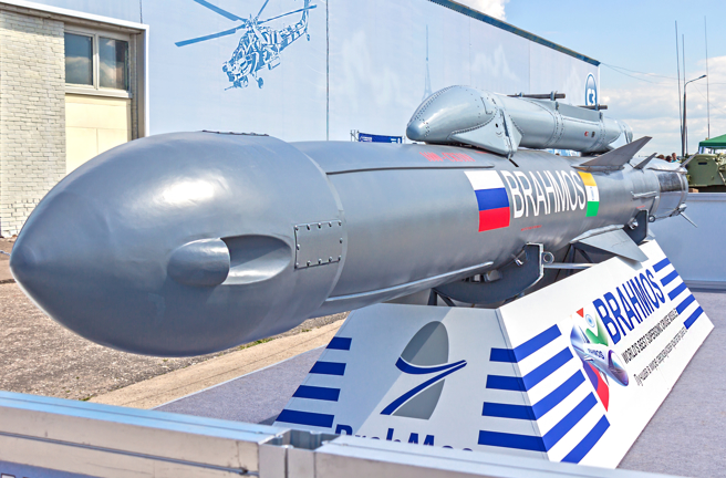 「布拉莫斯」（BrahMos）超音速巡弋飞弹的资料照。（图:shutterstock/达志）