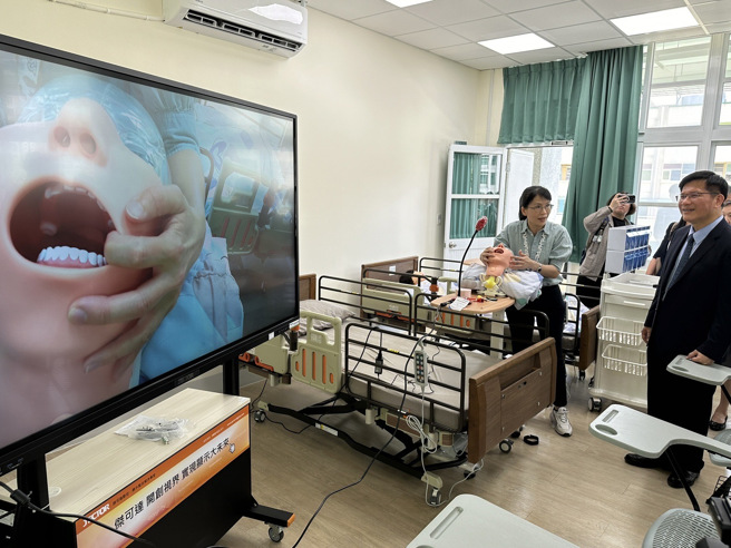 咀嚼吞咽基地建置于高雄市大同国小，运用大同国小閒置空间，建置空间规画不同训练场域。(照片/教育部提供)