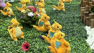 佛教會為花蓮震災祈福 浴佛台驚見寶可夢「快龍」