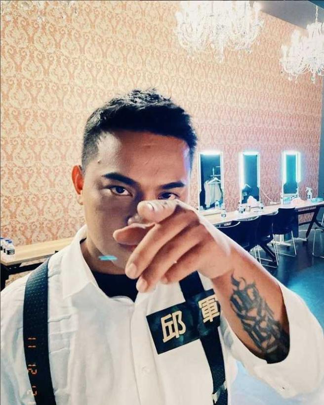 邱军因参加《声林之王3》打开知名度。（图／取自邱军IG）