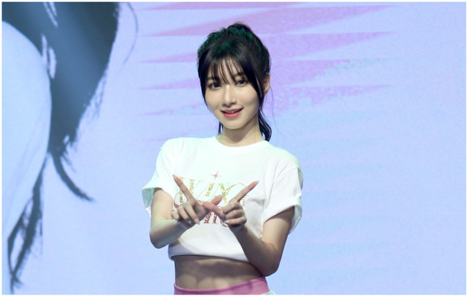 台钢雄鹰啦啦队WingStars成员一粒。（图／中时资料照）