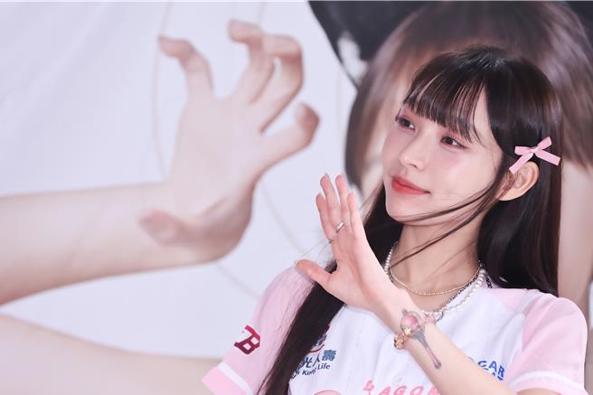 林襄外表亮丽，人气相当高。（罗永铭摄）