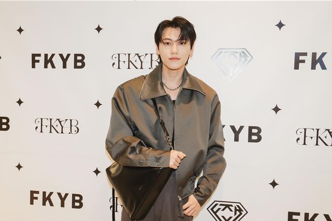 邱宇辰出席一日店长活动。（品牌提供）