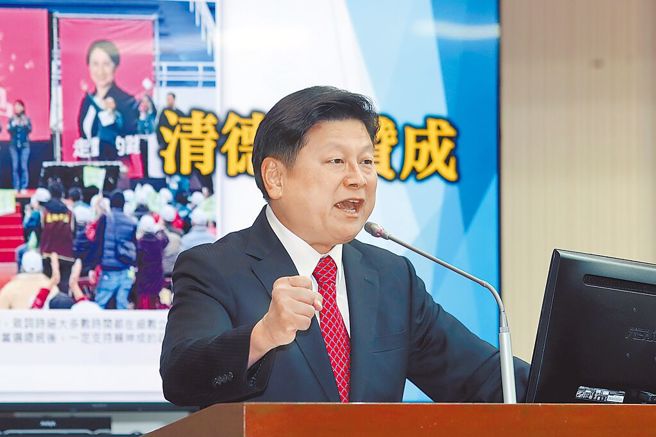 傅昆萁委员以国民党政策会执行长及立法院党团总召身分，偕同多位党籍立委赴大陆访问。（中时资料库）