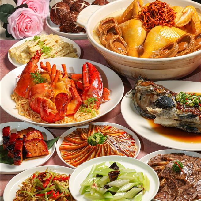 因应母亲节餐饮需求，「晶华美食到你家」美食平台推出4款母亲节阖家外带餐 。(台北晶华酒店提供)