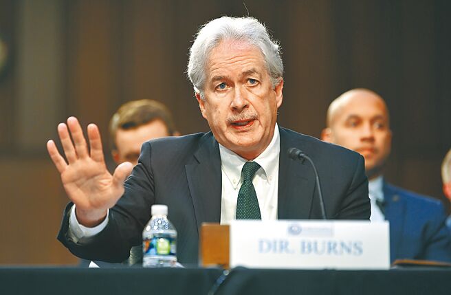 美國中央情報局（CIA）局長伯恩斯表示，中共總書記習近平已下定決心政治生涯內要控制台灣。（中新社）