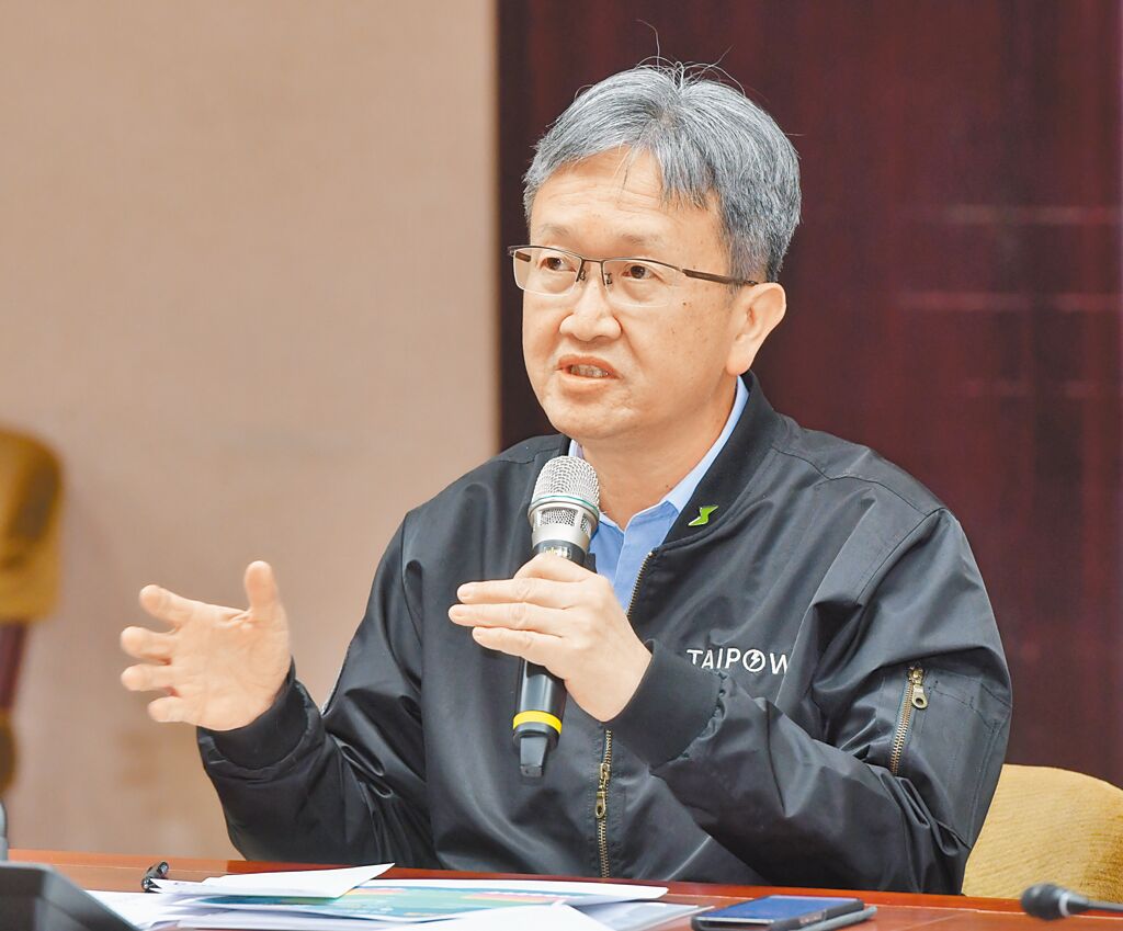 台電公司總經理王耀庭閃辭。（本報資料照片）