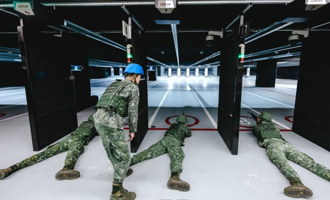 空军唯一！作战指挥部室内轻兵器射击靶场首度曝光   多情境模拟战场实况 